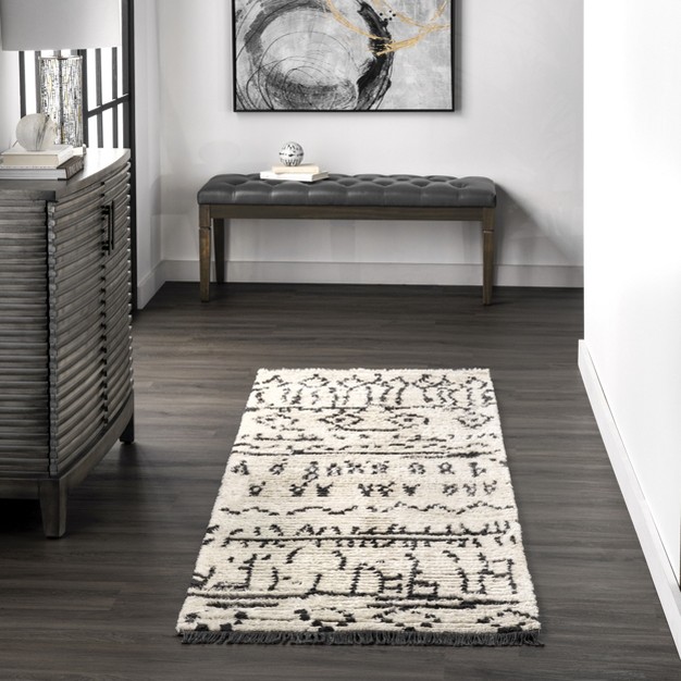 Nuloom Tessa Soft Shag Fringe Area Rug