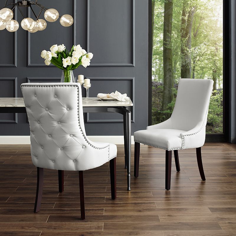 Calvin Dining Chair Button Tufted