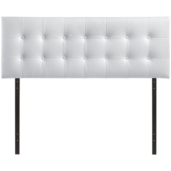 Porch and Den Hyperion Queen-size Button Tufted Headboard - - 18180222