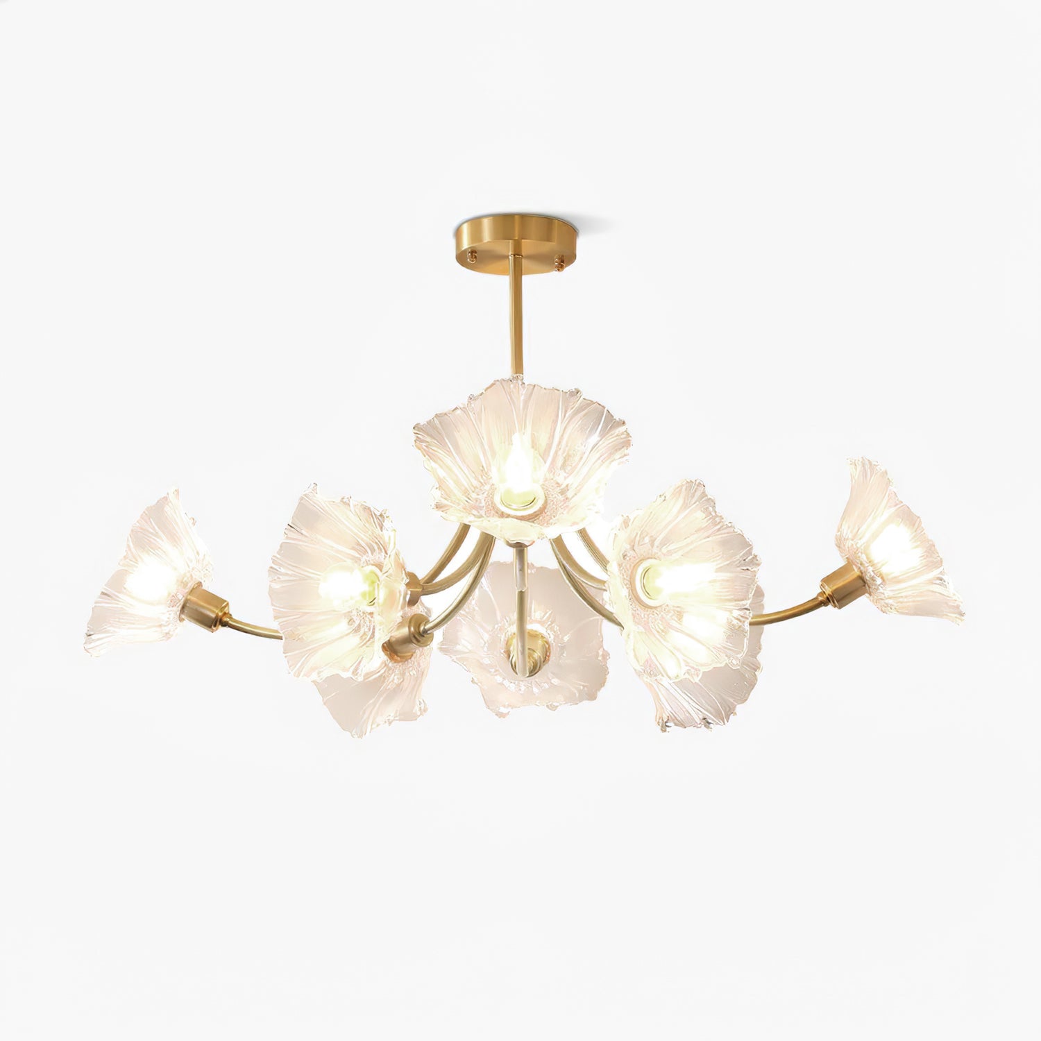 Kalin Flower Glass Chandelier