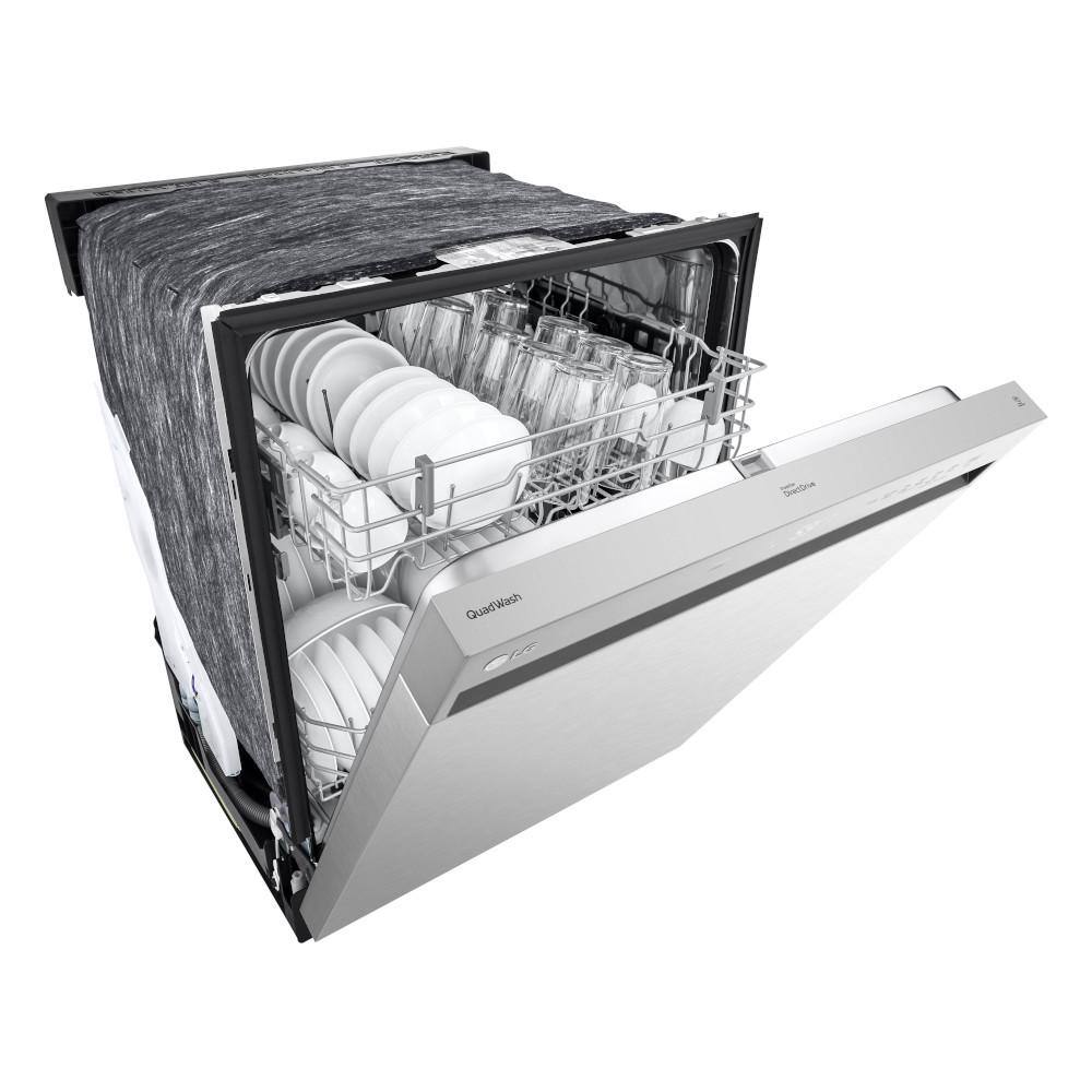 LG 24 in. in Stainless Steel Front Control Dishwasher LDFN3432T