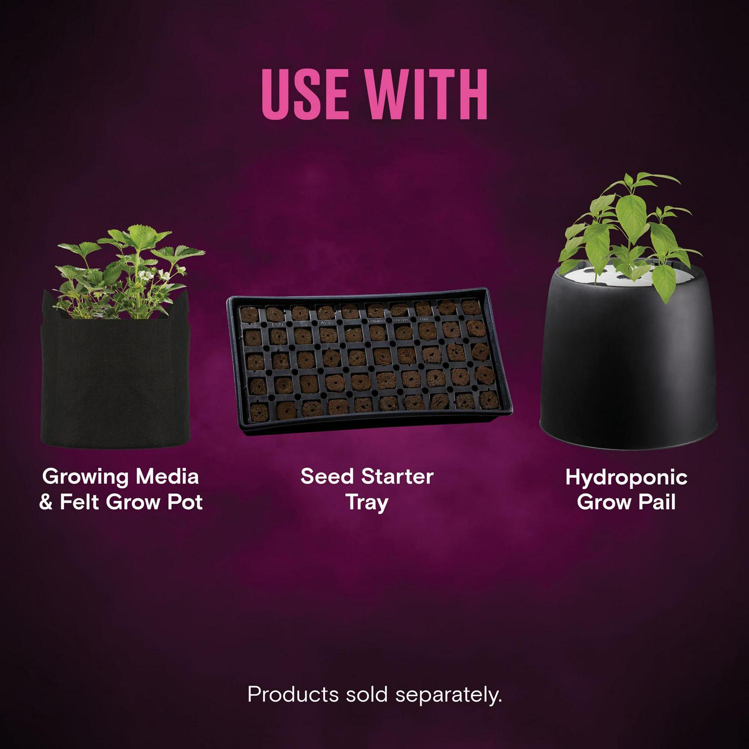 Black Magic 45W LED Grow Light  3 Band-Light Spectrum