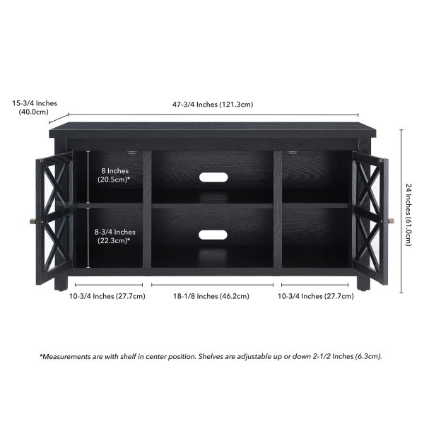 Colton Rectangular TV Stand for TV's up to 55