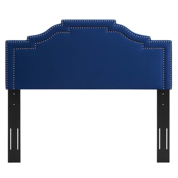 Lucia Twin Performance Velvet Headboard - - 33066608