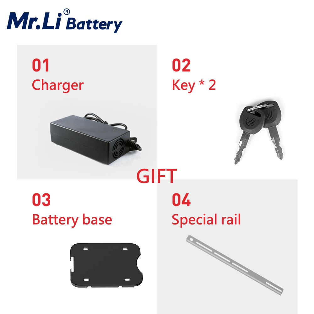 Practical 2021rechargeable 48v 20ah E bike Battery Pack with Bms Deep Cycle