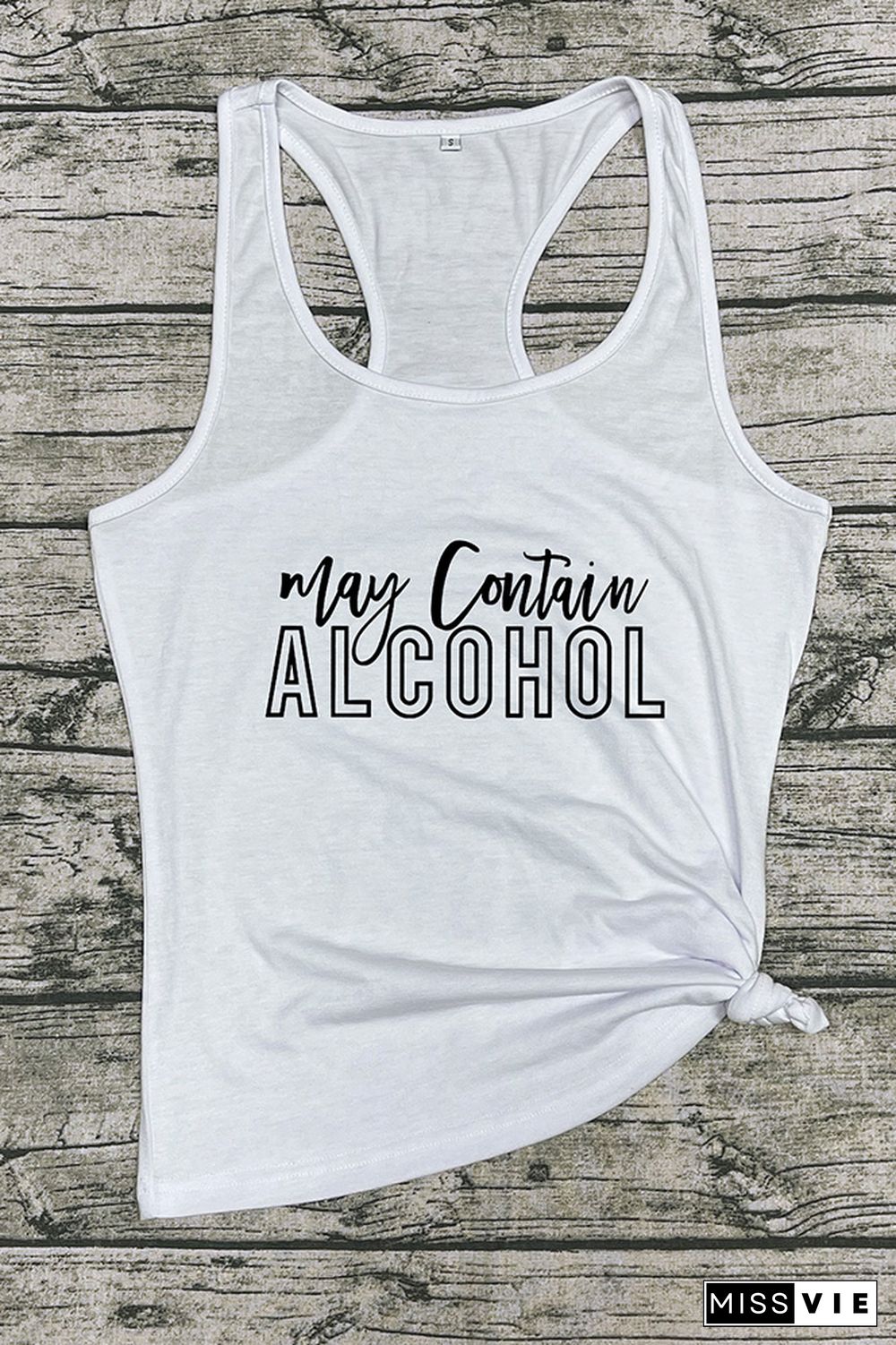 May Contain Alcohol Tank Top