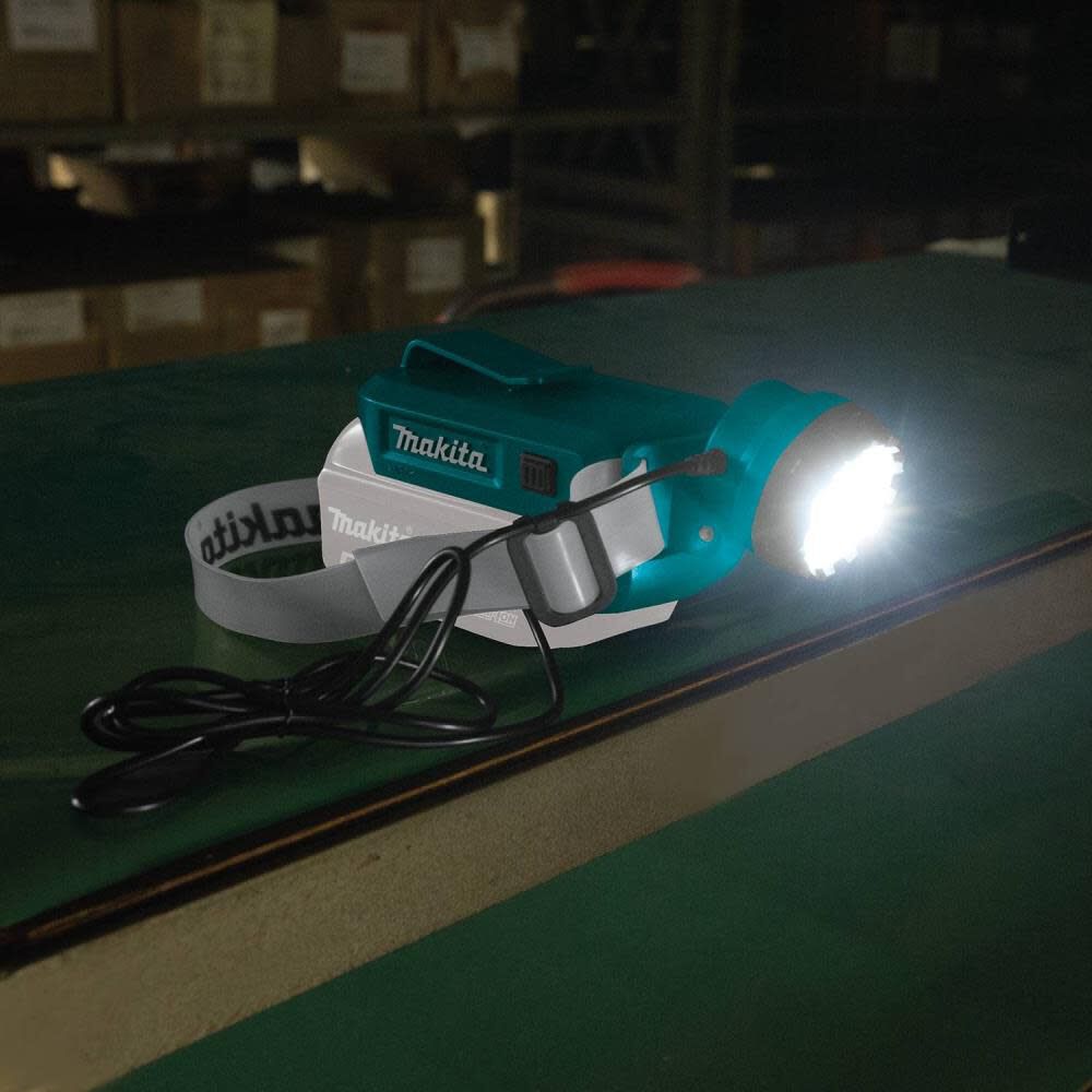 Makita 18V LXT Lithium-Ion Cordless L.E.D. Headlamp Headlamp Only DML800 from Makita