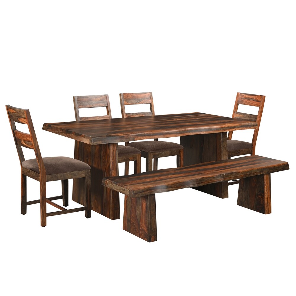 Avenue Live Edge Wood Dining Table