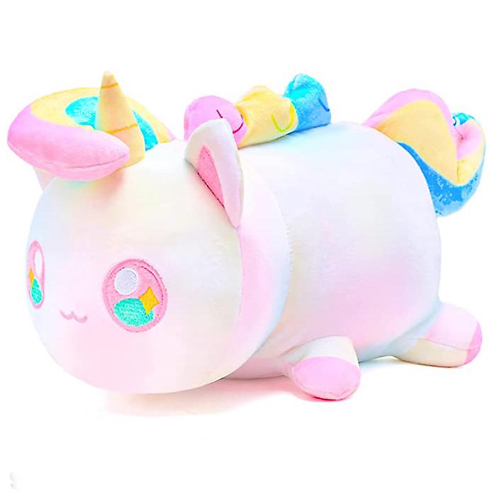 10 Inch Cute Unicorn Cat Stuffed Animal Plush Pillow Soft Meemeows Cat Plush Doll Birthday Gift For Fans，kids At Parties