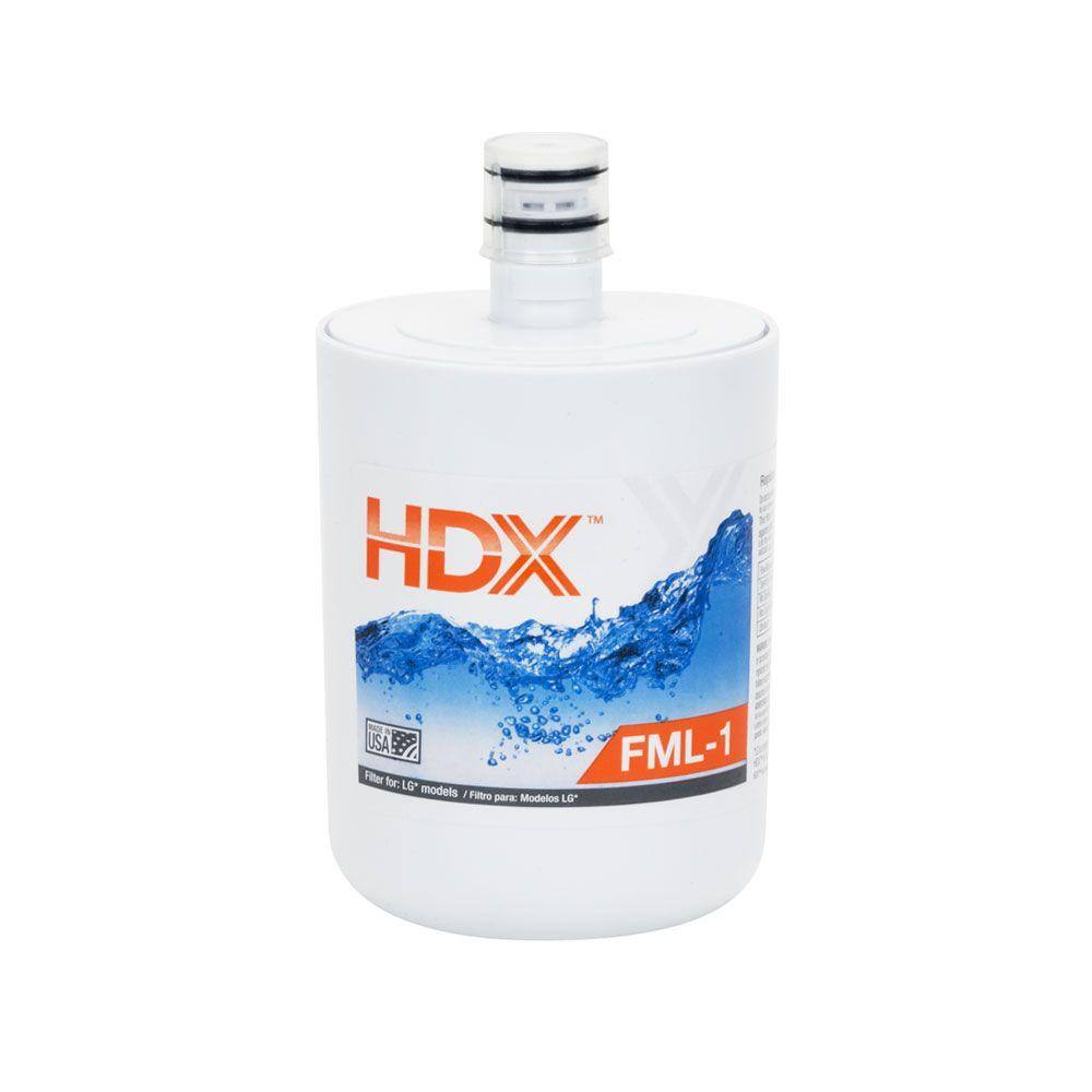 HDX FML-1 Premium Refrigerator Replacement Filter Fits LG LT500P (Case of 6) 107011