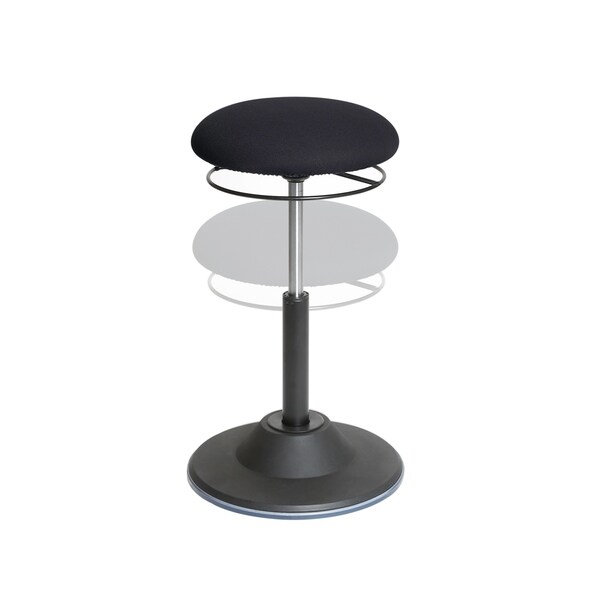 airLIFT 360 Sit-Stand Adjustable Ergonomic Active Balance Non-Slip Desk Stool