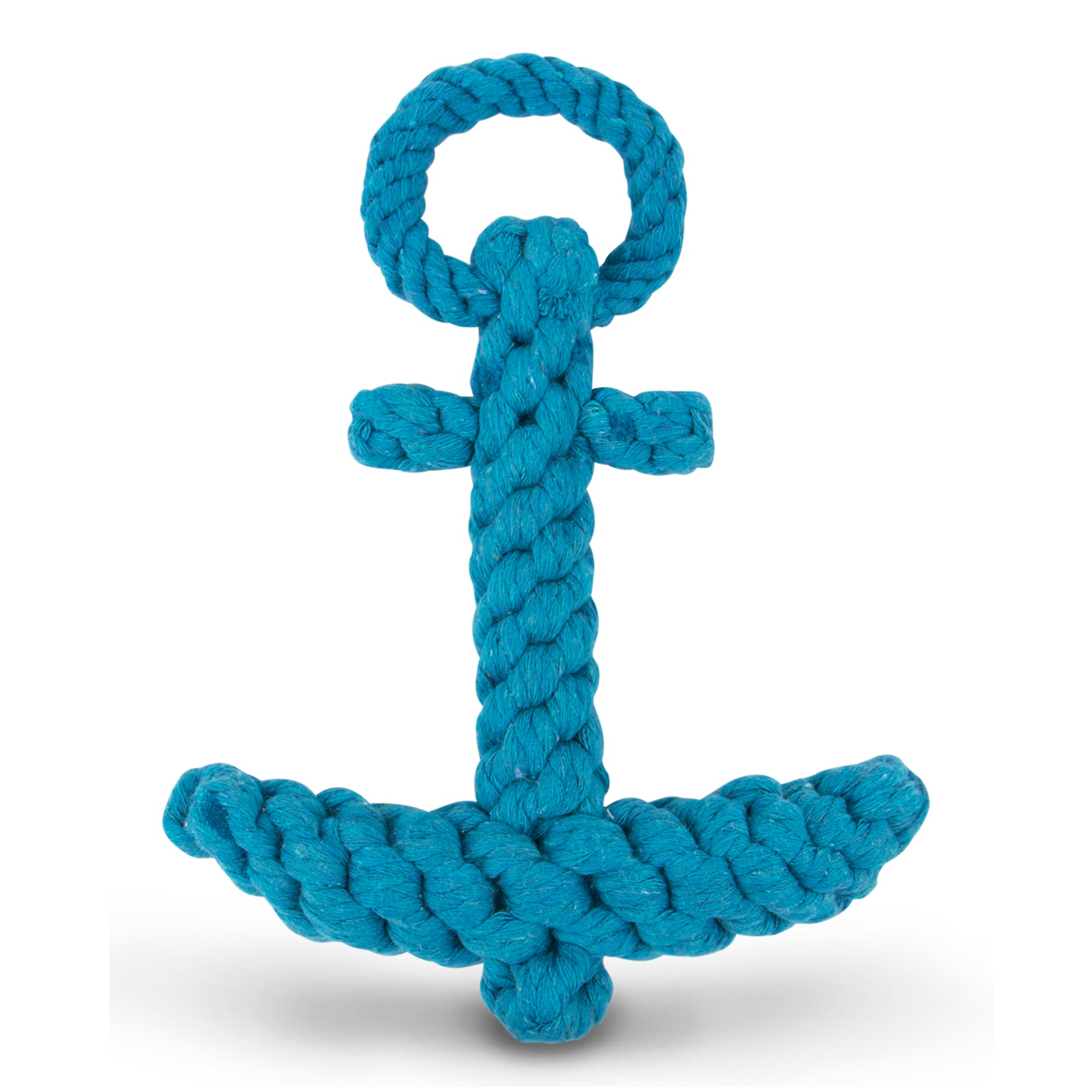 Harry Barker Blue Rope Anchor Dog Toy， Large