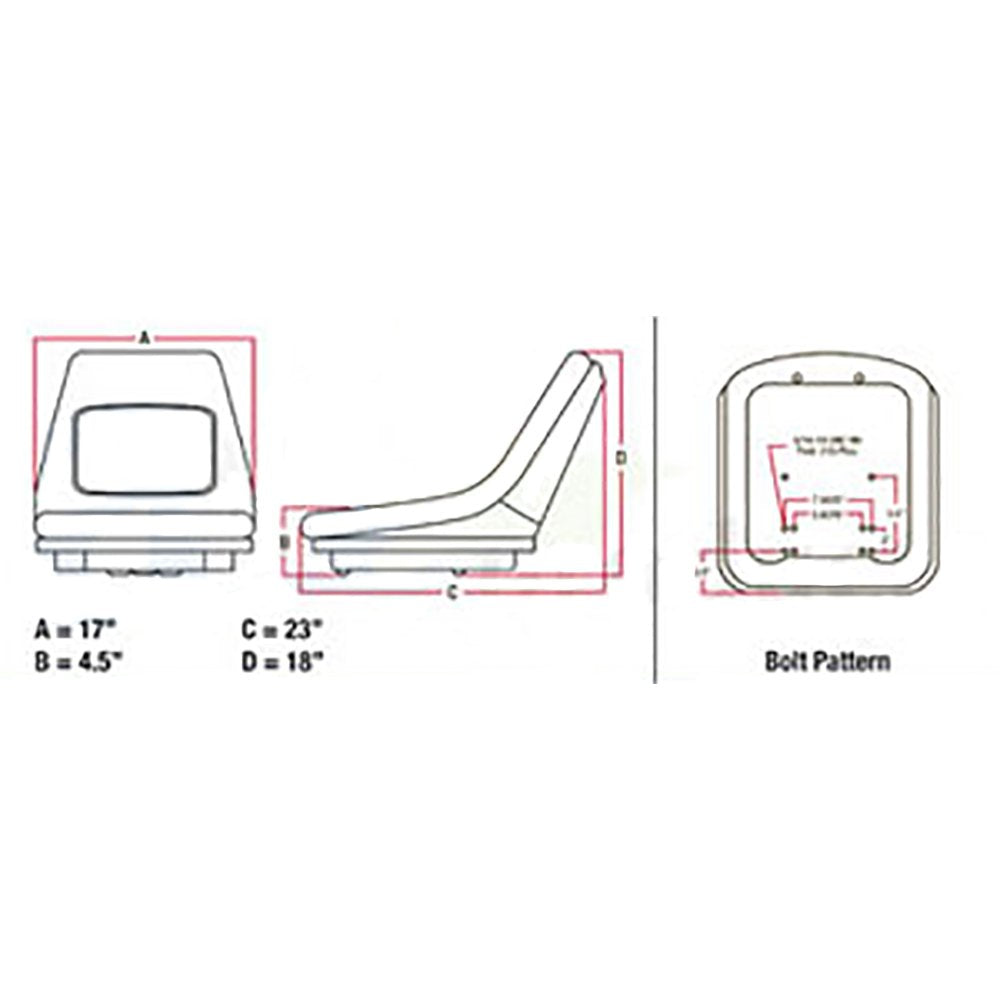 AandI Products SEAT - A-35080-18400