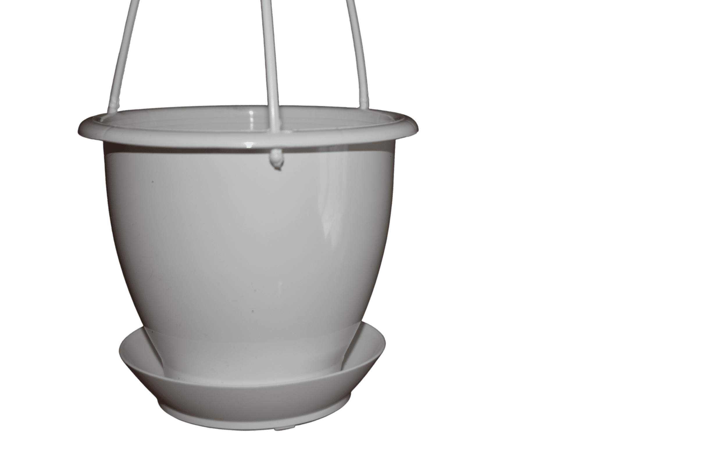 KOBA 4.5" Mini Hanging Basket with Saucer, Qty. 5