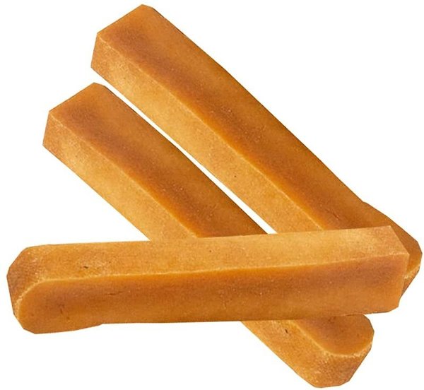 HOTSPOT PETS Rawhide Alternative X-Large Himalayan Yak Cheese Dog Chew Treats， 6-7-in