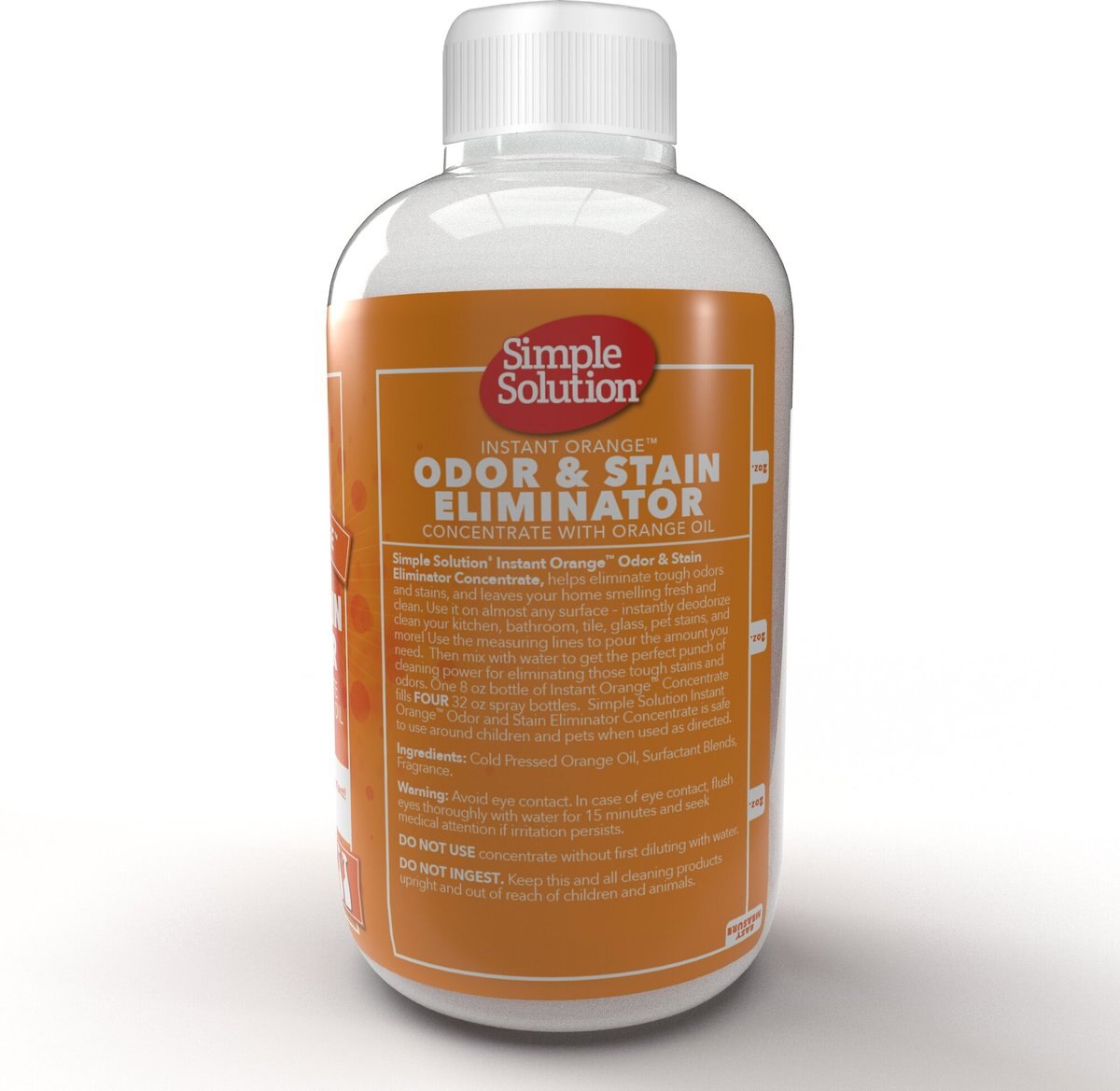 Simple Solution Instant Orange Odor and Stain Eliminator Concentrate， 8-oz bottle