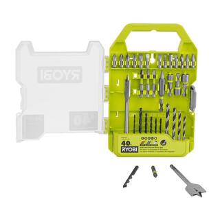 RYOBI Drill and Impact Drive Kit (40-Piece) A98401