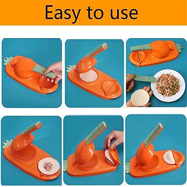 2 In 1 Dumpling Maker multi-function press foreskin press dumpling integrated kitchen manual pressure dumpling