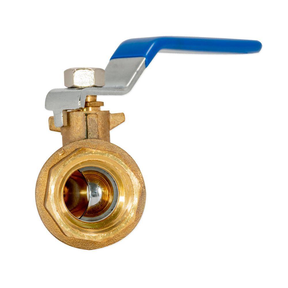 EASTMAN 34 in. x 34 in. Brass IPS Heavy Duty Full Port Ball Valve 20047LF