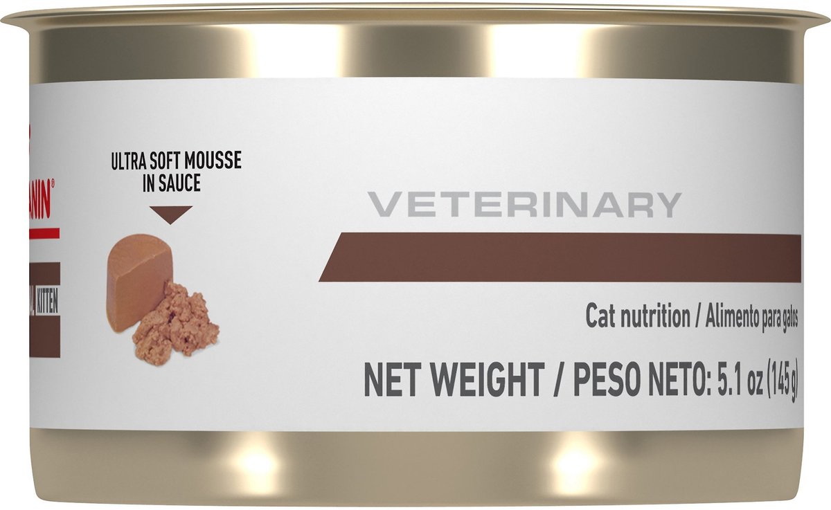 Royal Canin Veterinary Diet Kitten Gastrointestinal Ultra Soft Mousse in Sauce Canned Cat Food