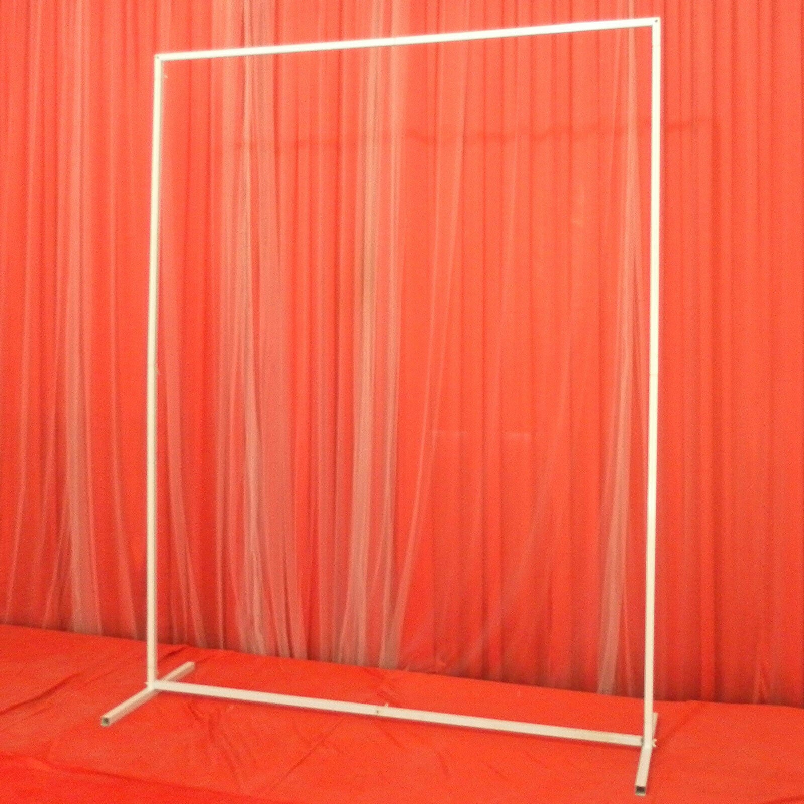 78.74" Wedding Arch Backdrop Stand Iron Frame Rack