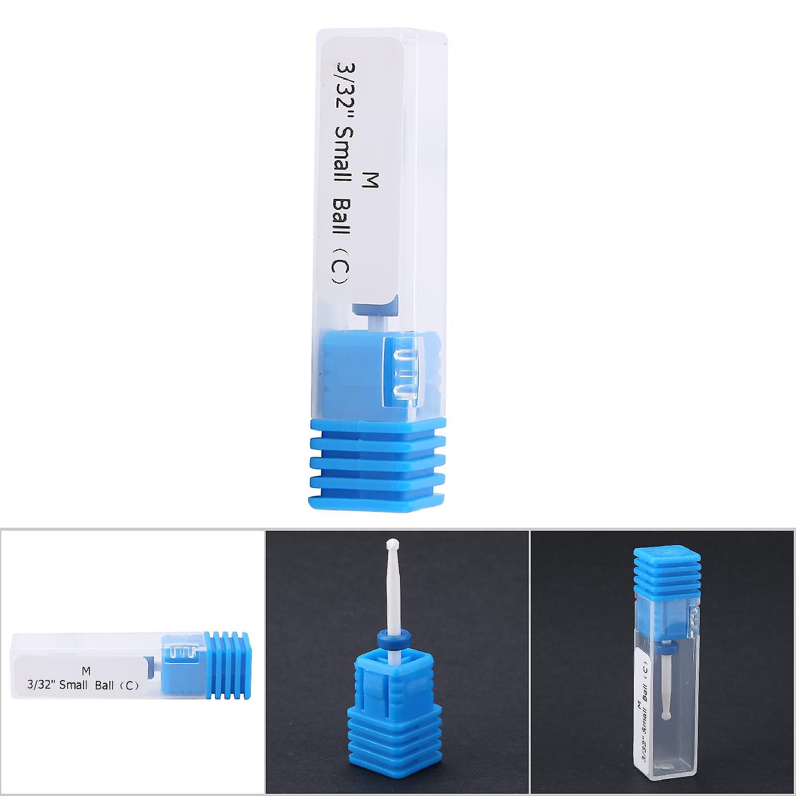 5 Type Of Ceramic Cylinder Shape Grinding Head Nail Drill Bit For Manicure Drills Machine 02#