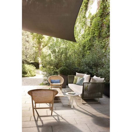 Fauteuil de jardin design KETTAL Basket - Fauteuil bas salon de jardin