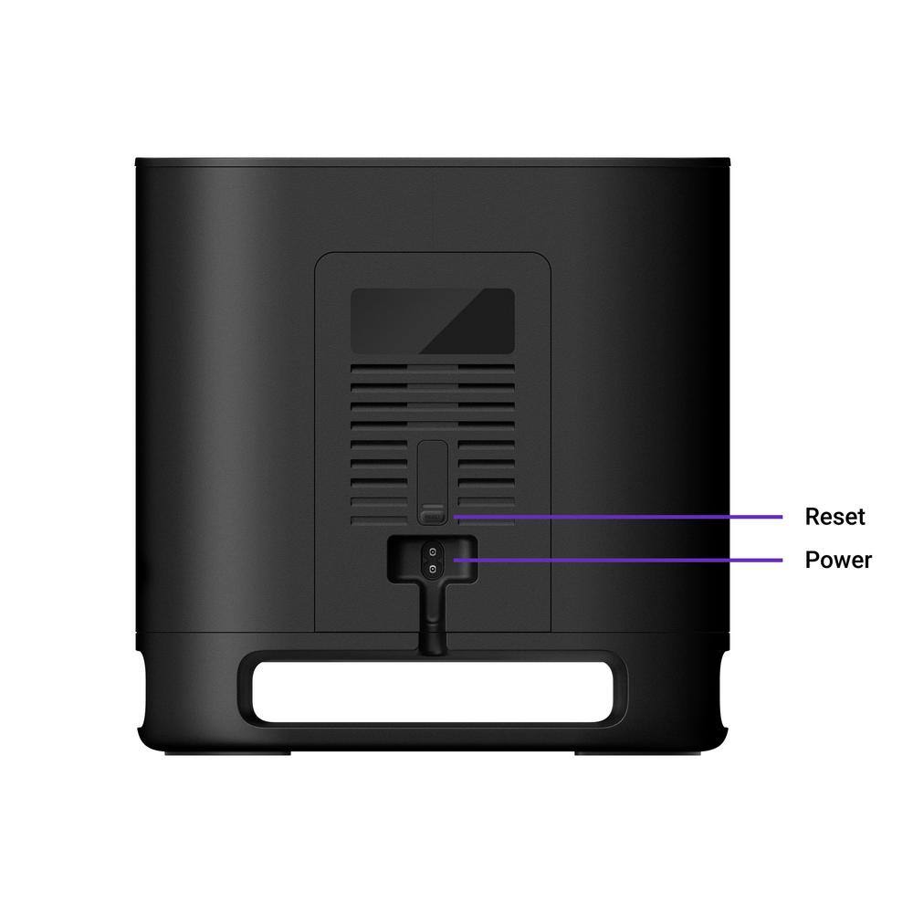 Roku Wireless Subwoofer for Roku TV Surround Sound System in Black 9201R2