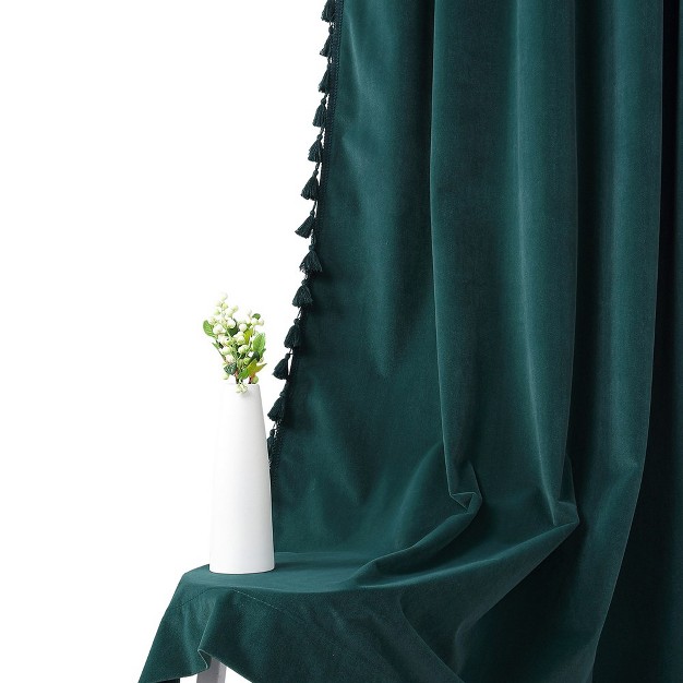 Trinity Blackout Soft Luxury Velvet Living Room Curtains