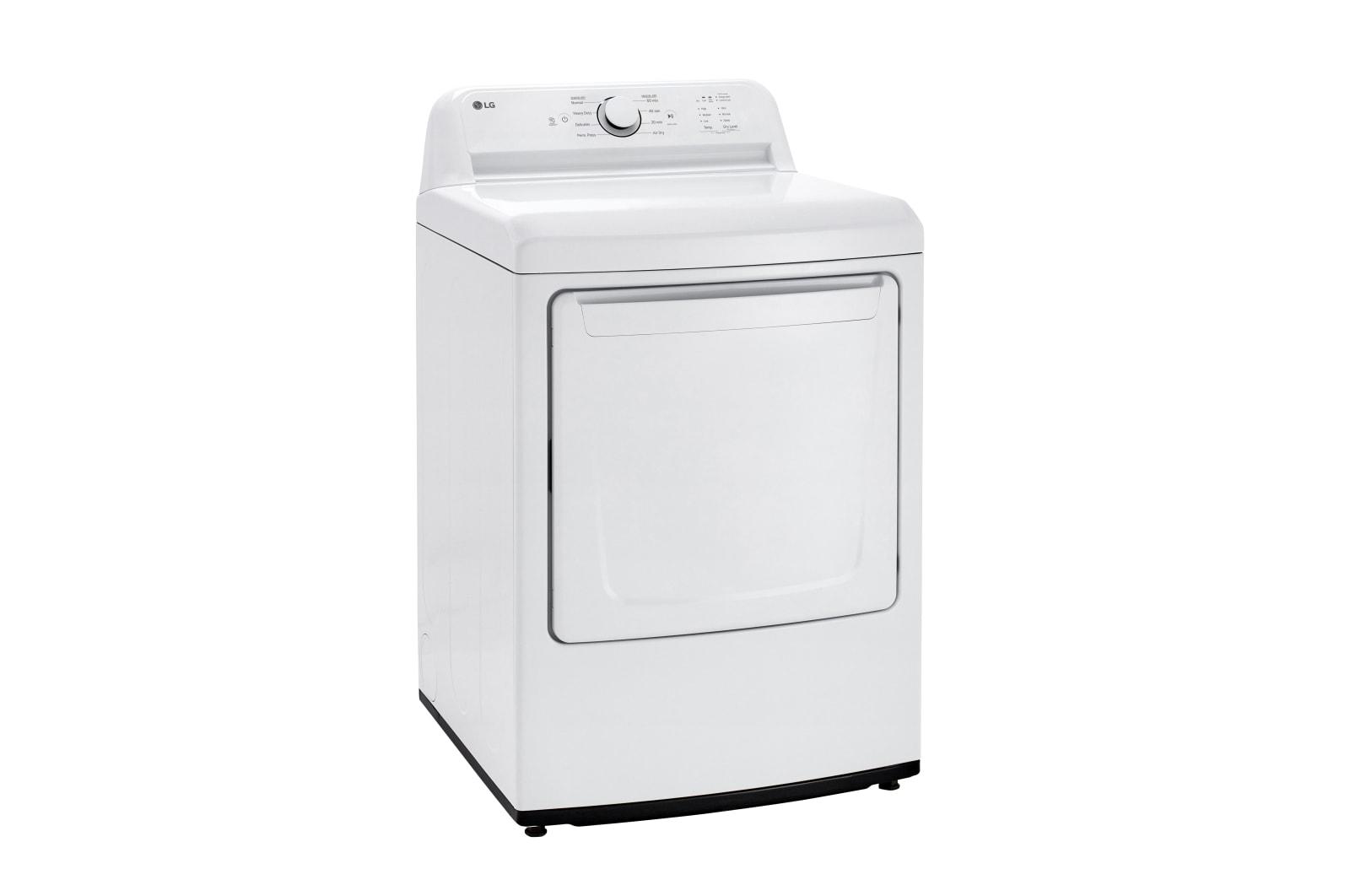 Lg DLE6100W 7.3 Cu. Ft. Ultra Large Capacity Rear Control Electric Energy Star Dryer With Sensor Dry