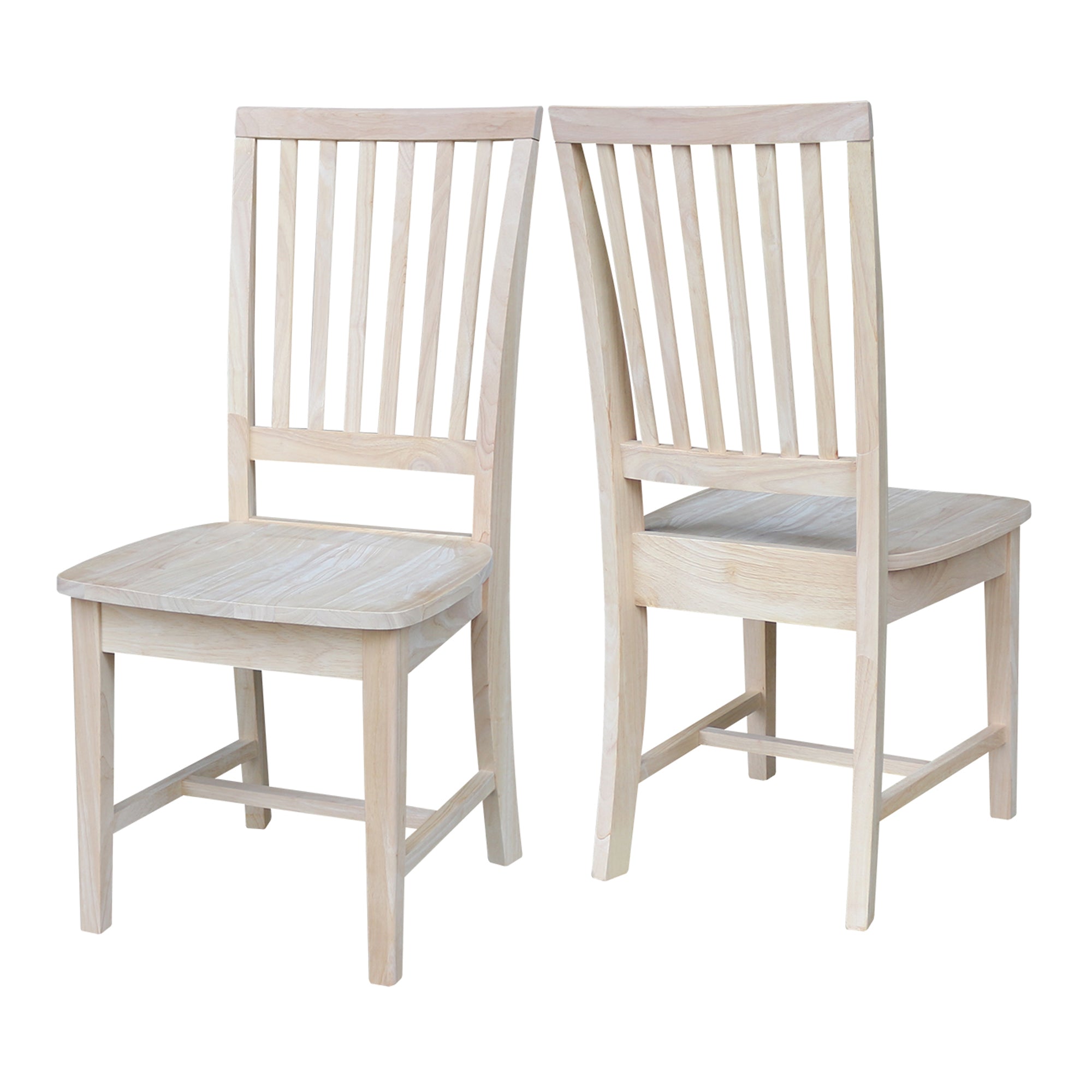 International Concepts Branford Mission Side Dining Chair - 2 Chairs