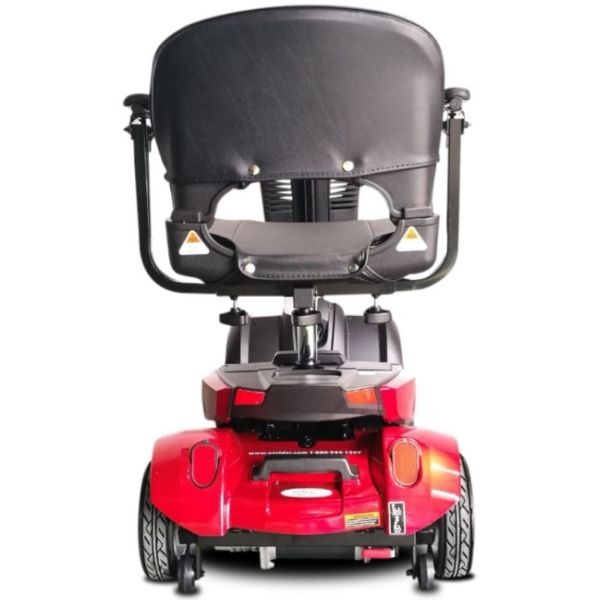 EV Rider CityCruzer 4-Wheel Folding Mobility Scooter - w/ Full Suspension, Thick 360° Swivel Saddle, Anti Flat Tires For Seniors