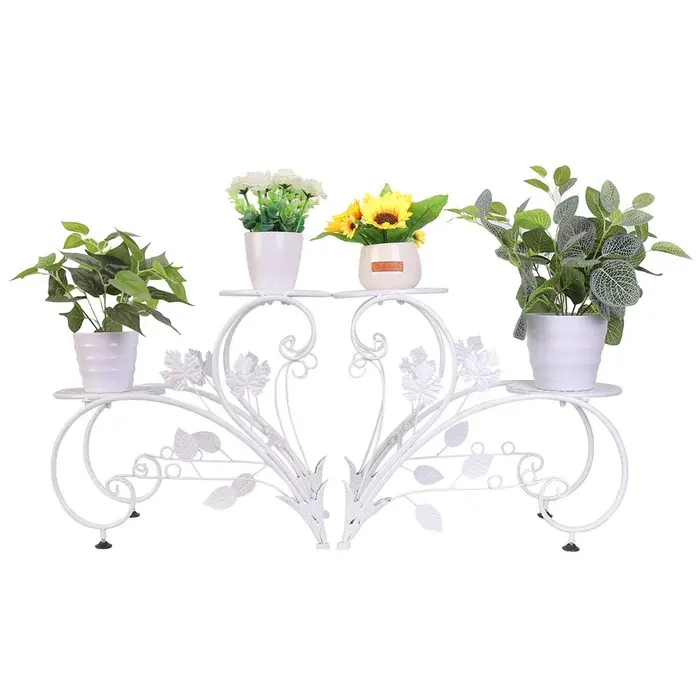 Hot Selling Garden planter indoor outdoor decorative for home hotel farmhouse Metal Indoor Outdoor Decor Usage In Wholesale