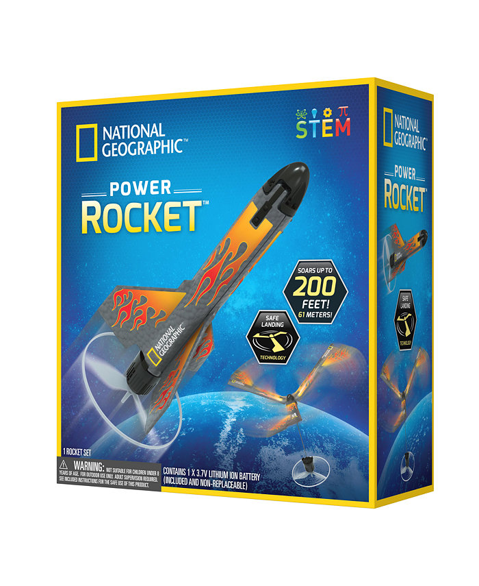 National Geographic Natioanl Geographic Motorized Rocket