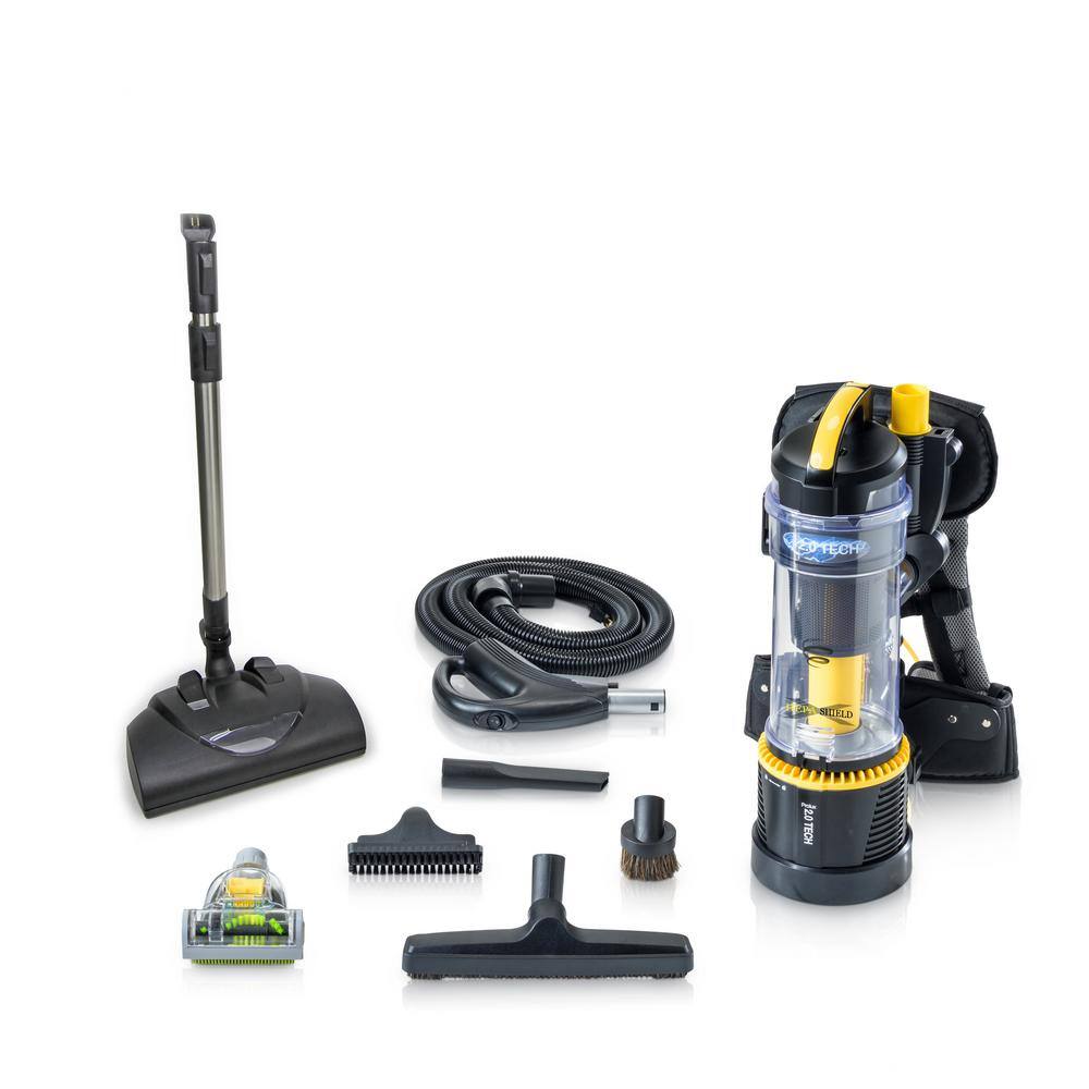 Prolux 2.0 Commercial Bagless Backpack Vacuum with Power Nozzle Kit 19prolux2.0d