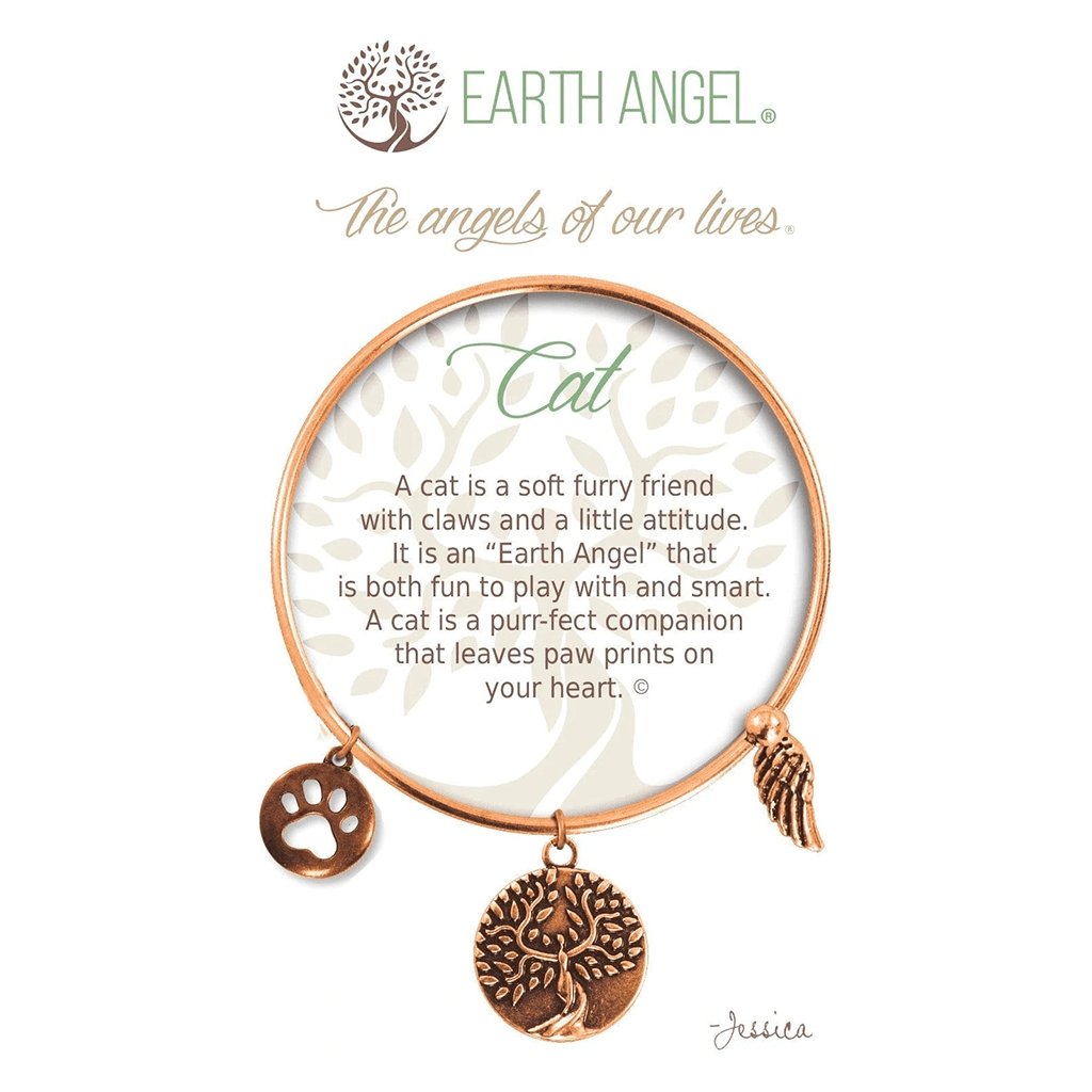 Earth Angel  Cat Bracelet in Copper