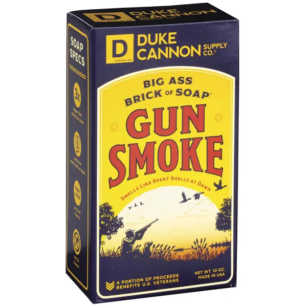 Duke Cannon Big Ass Brick of Soap， Gun Smoke