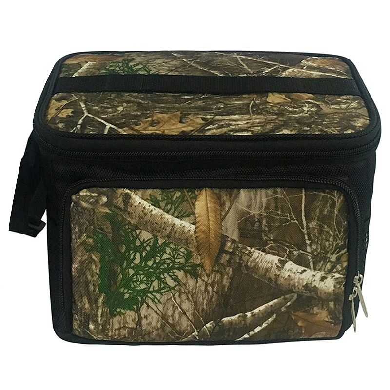 Brentwood Kool Zone 6 Can Insulated Cooler Bag with Hard Liner in Realtree Edge Camo