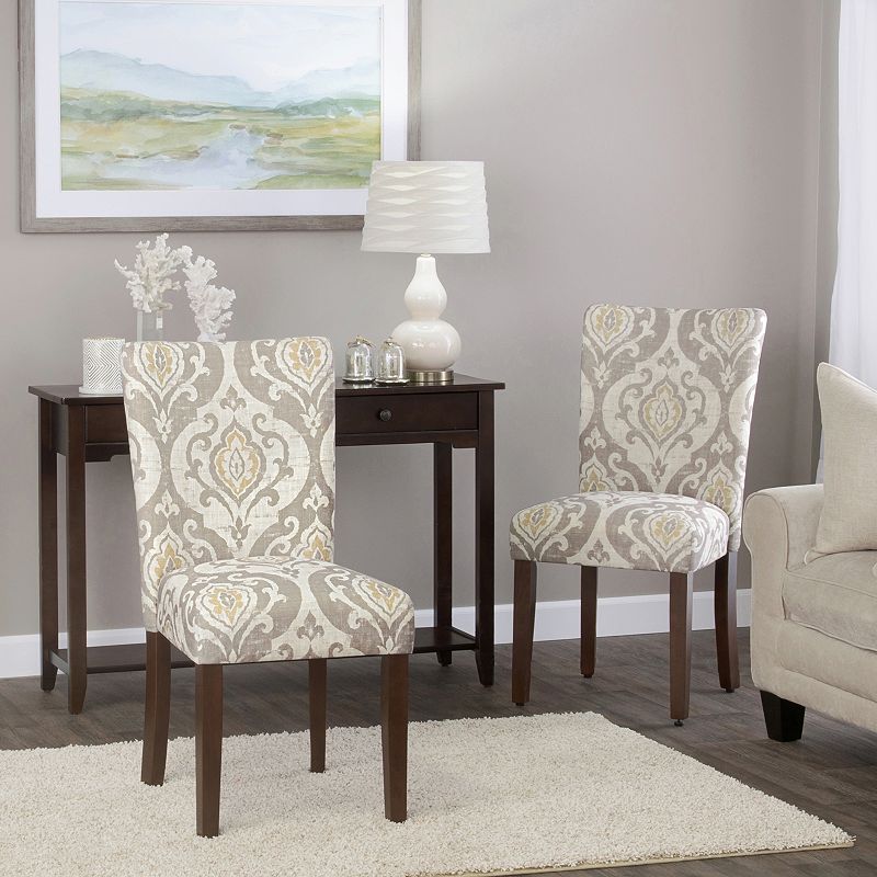 HomePop Suri Ikat Medallion Dining Chair 2-piece Set