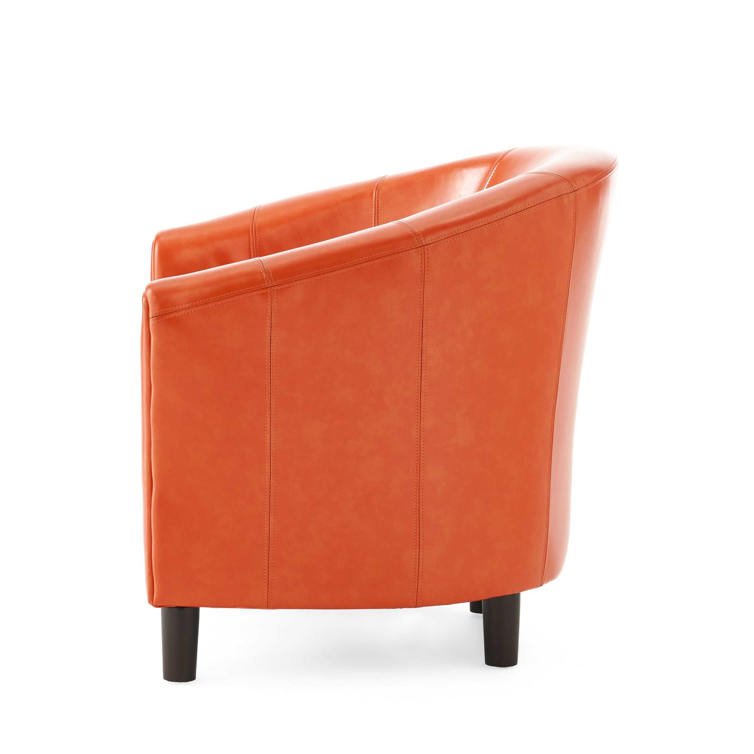 Newport Tub Design Leather Club Chair