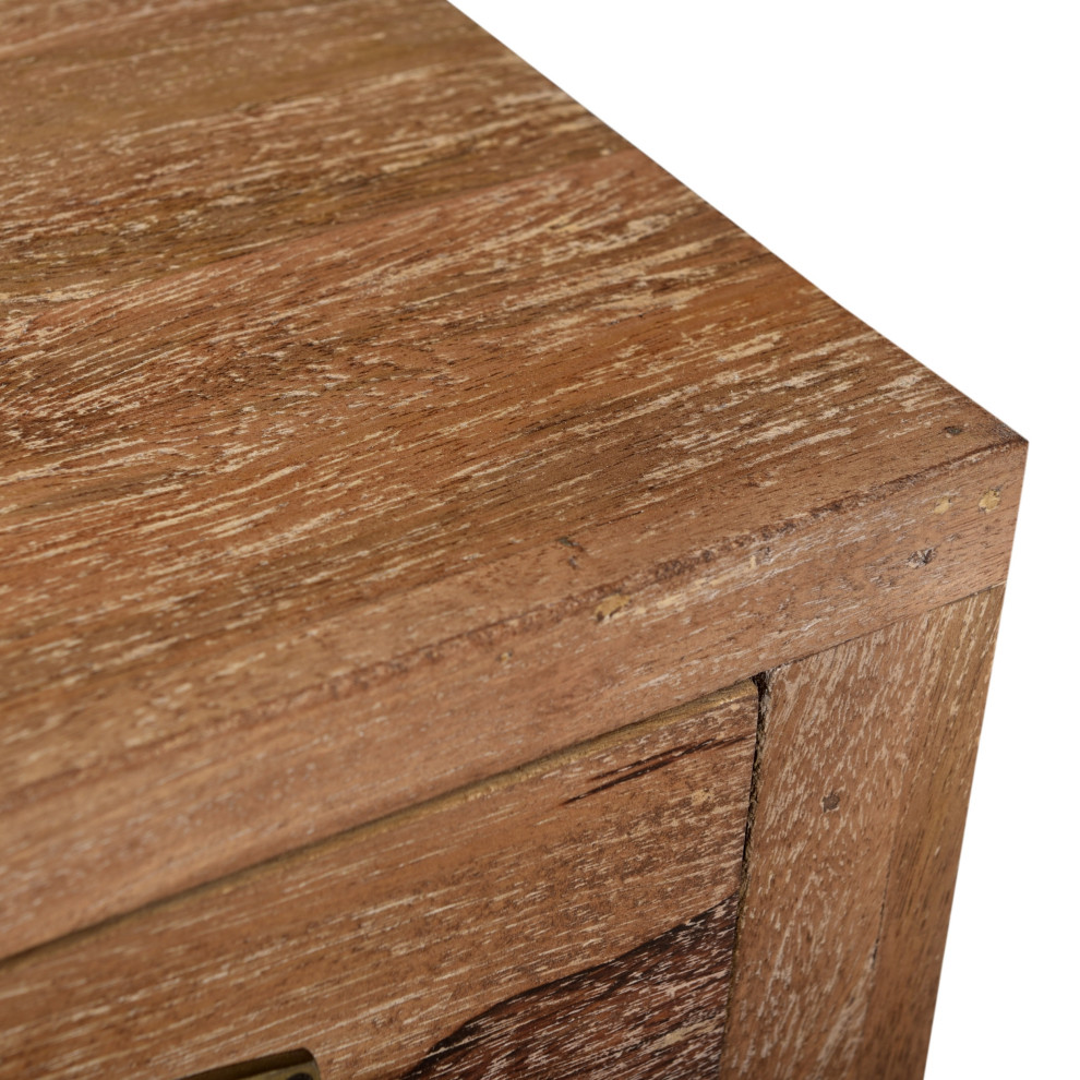 Cowdell 2 Drawer End Table   Transitional   Side Tables And End Tables   by Blackhouse  Houzz