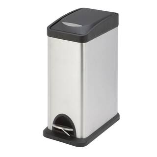 Honey-Can-Do 2.1 Gal. Rectangular Step Trash Can TRS-06309