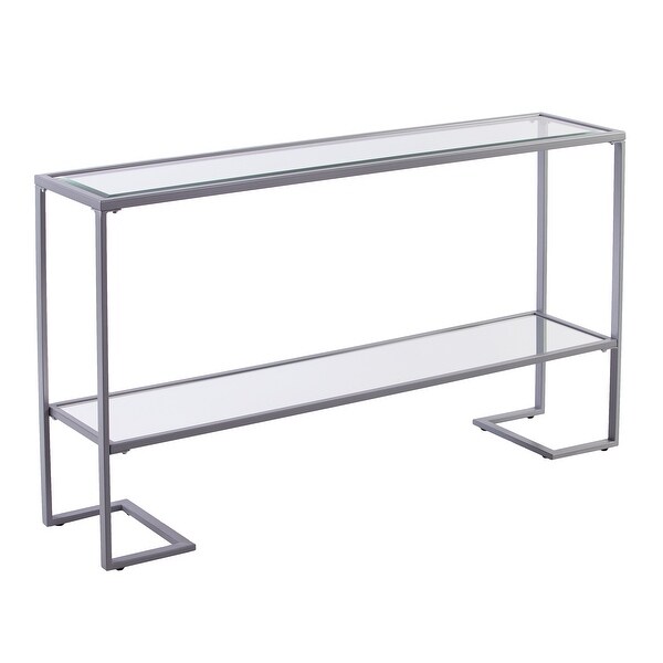 SEI Furniture Sampson Glam Narrow Console Table