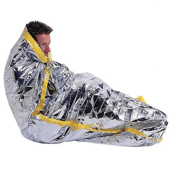 Amazon Camping Outdoor Emergency Survival Adult Envelope Sleeping Bag Color Wearable Light weight Camping Waterproof