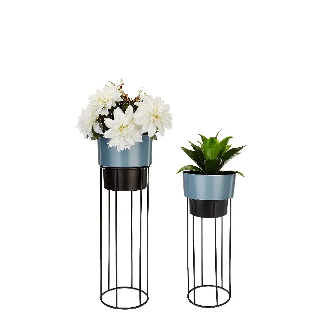 Direct Factory Price Metal Outdoor Planter Garden Decor Flower Pots   Planter Manufacturer From India