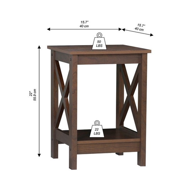 Saint Birch Lambert Modern Farmhouse End Table