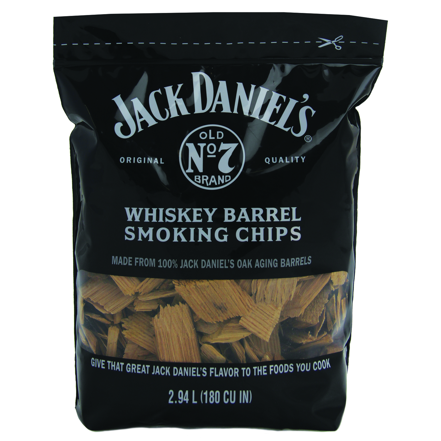 Jack Daniels All Natural Oak Wood Smoking Chips 180 cu in