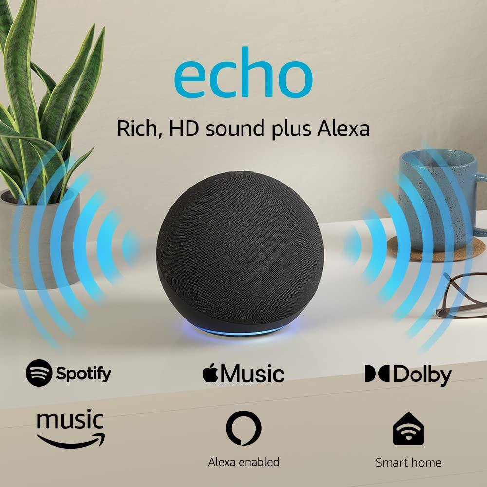 Amazon Echo Black 4 Plus Smart Plug (4th Gen) ECHO4BPLUG-DIY