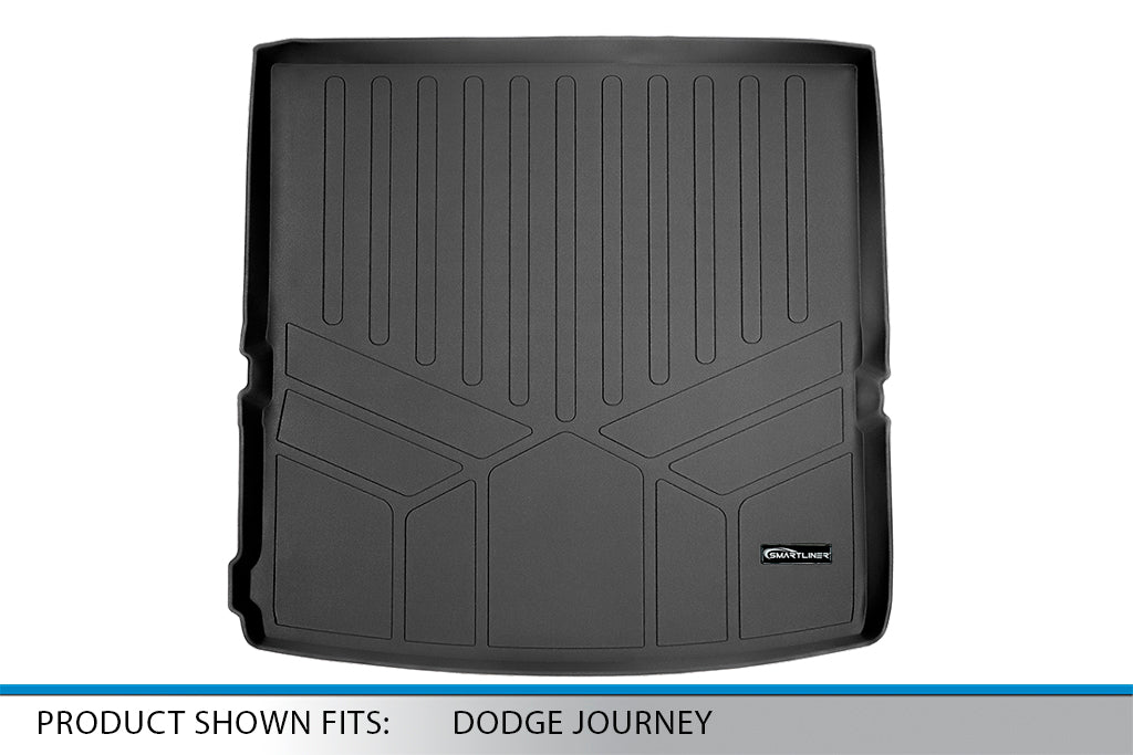 Smartliner All Weather Custom Fit Cargo Liner Mat Blk for 2009-20 Dodge Journey