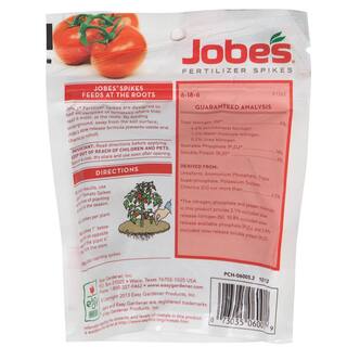 Jobe's 3.9 oz. Tomato Plant Food Fertilizer Spikes (18-Pack) 06005